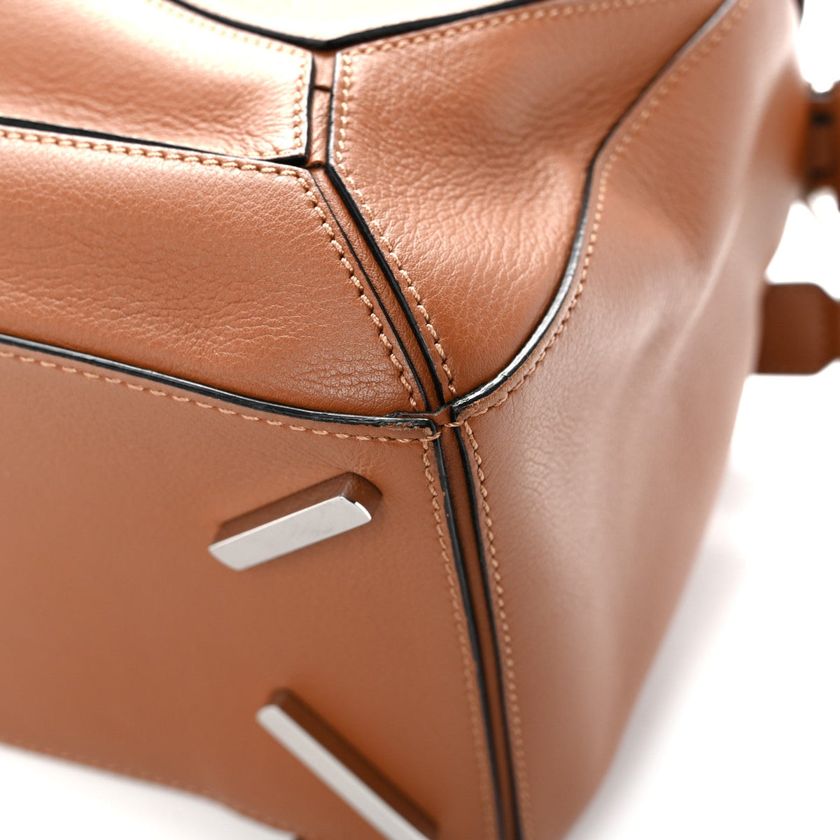 Medium Calfskin Handbag - Tan