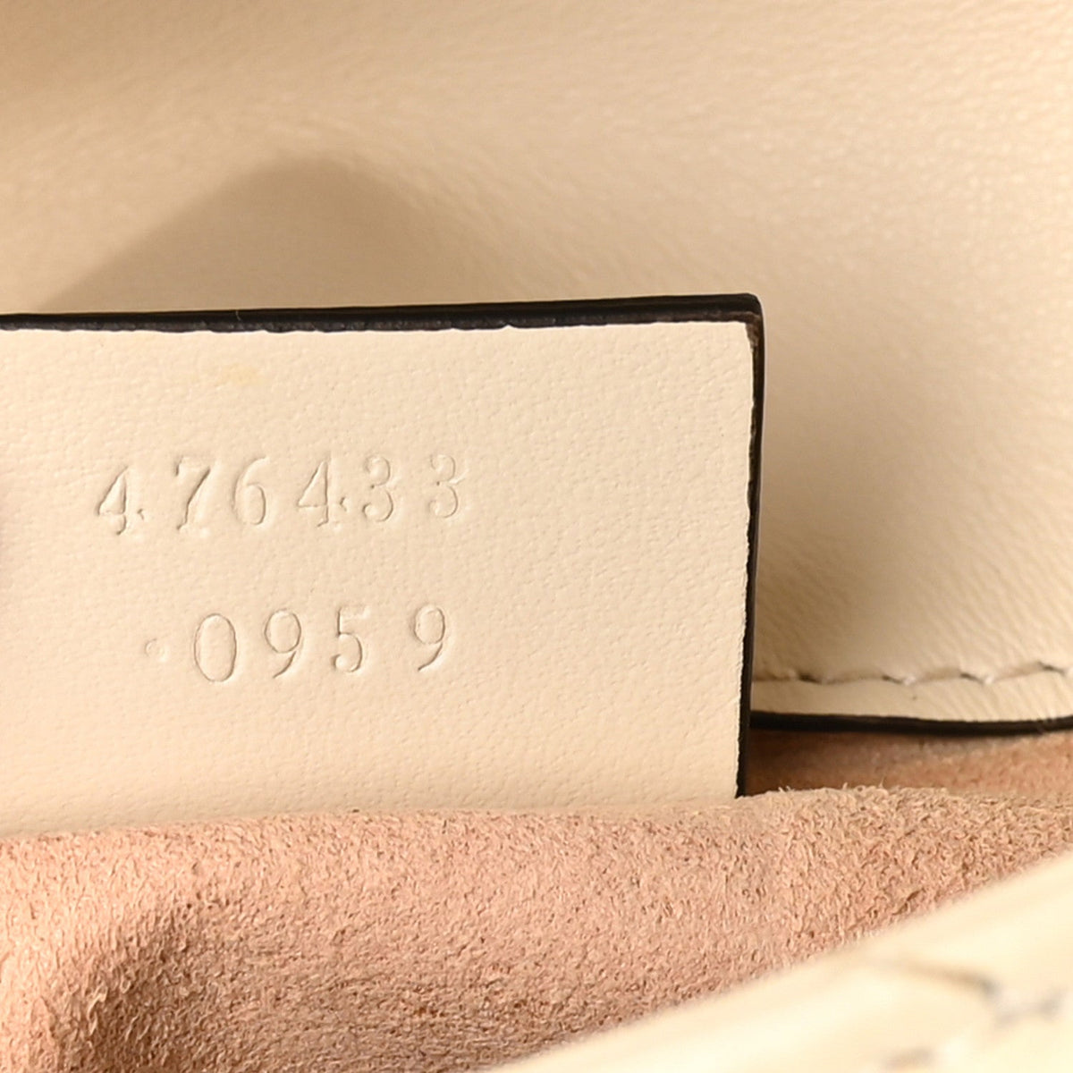 Mini Calfskin Shoulder Bag - White