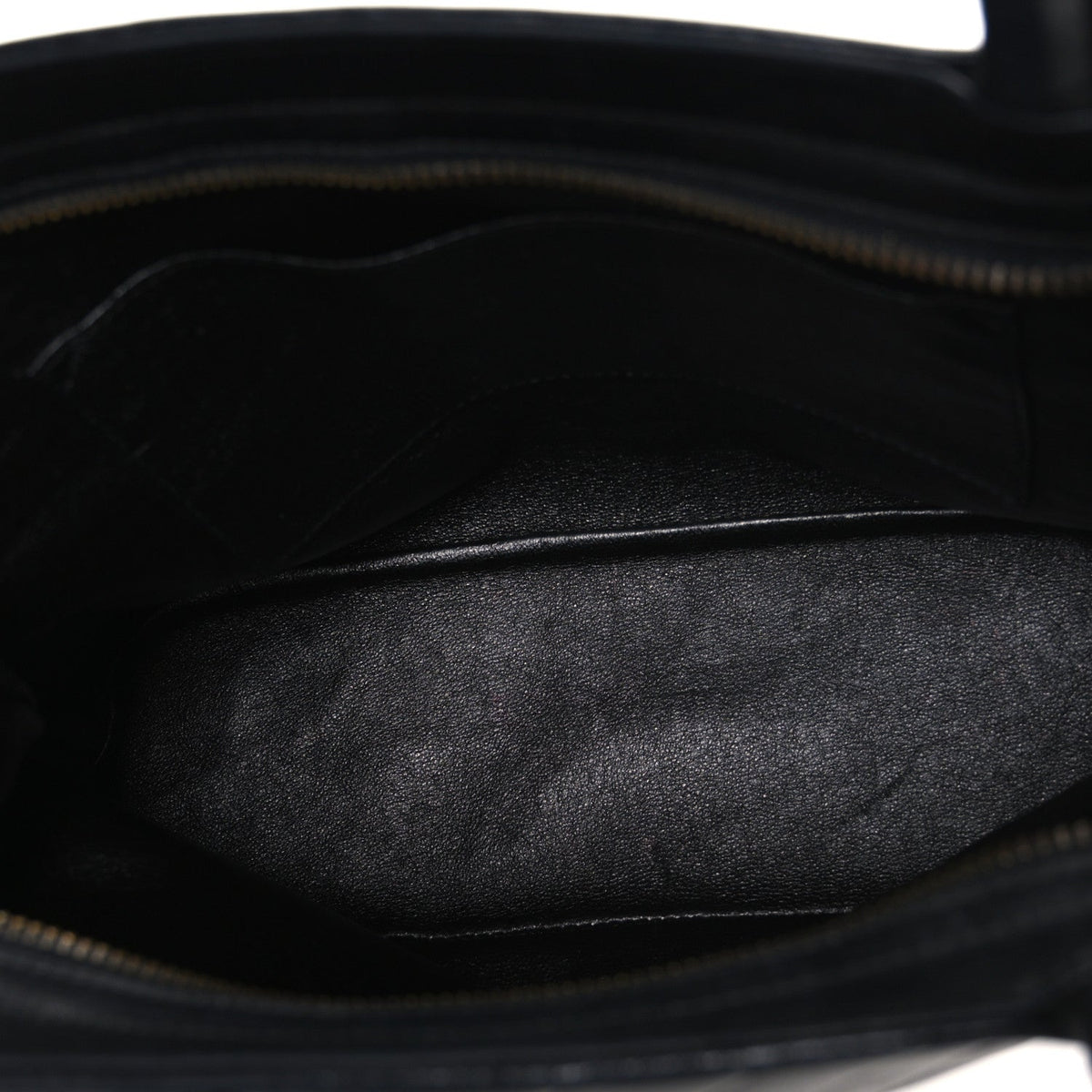 Quilted Lambskin Tote Bag - Black