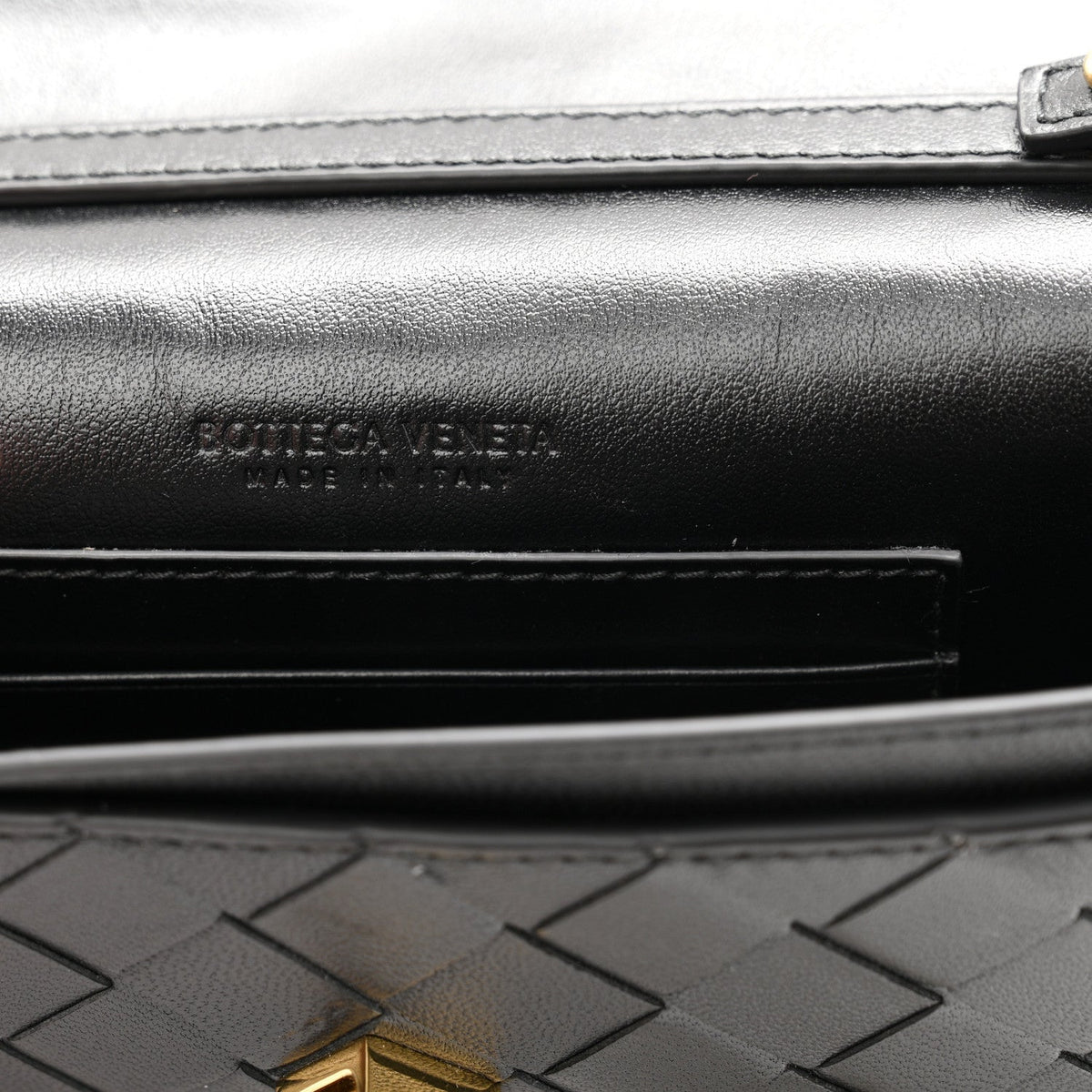 Nappa Pouch - Black