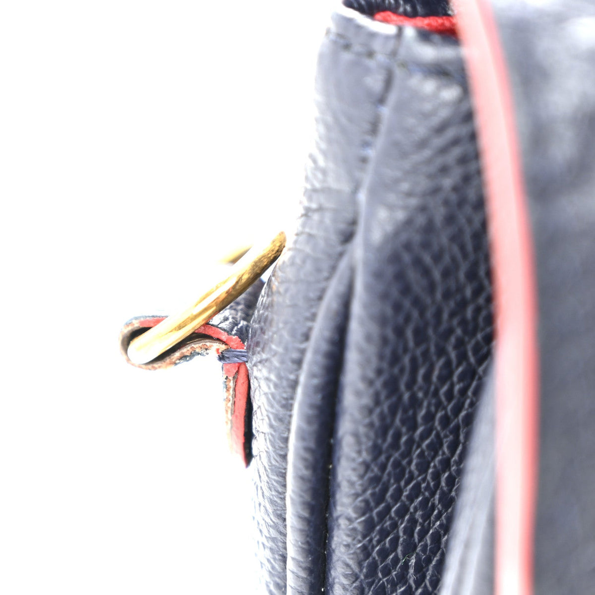 Empreinte Pochette Metis Marine Rouge Handbag