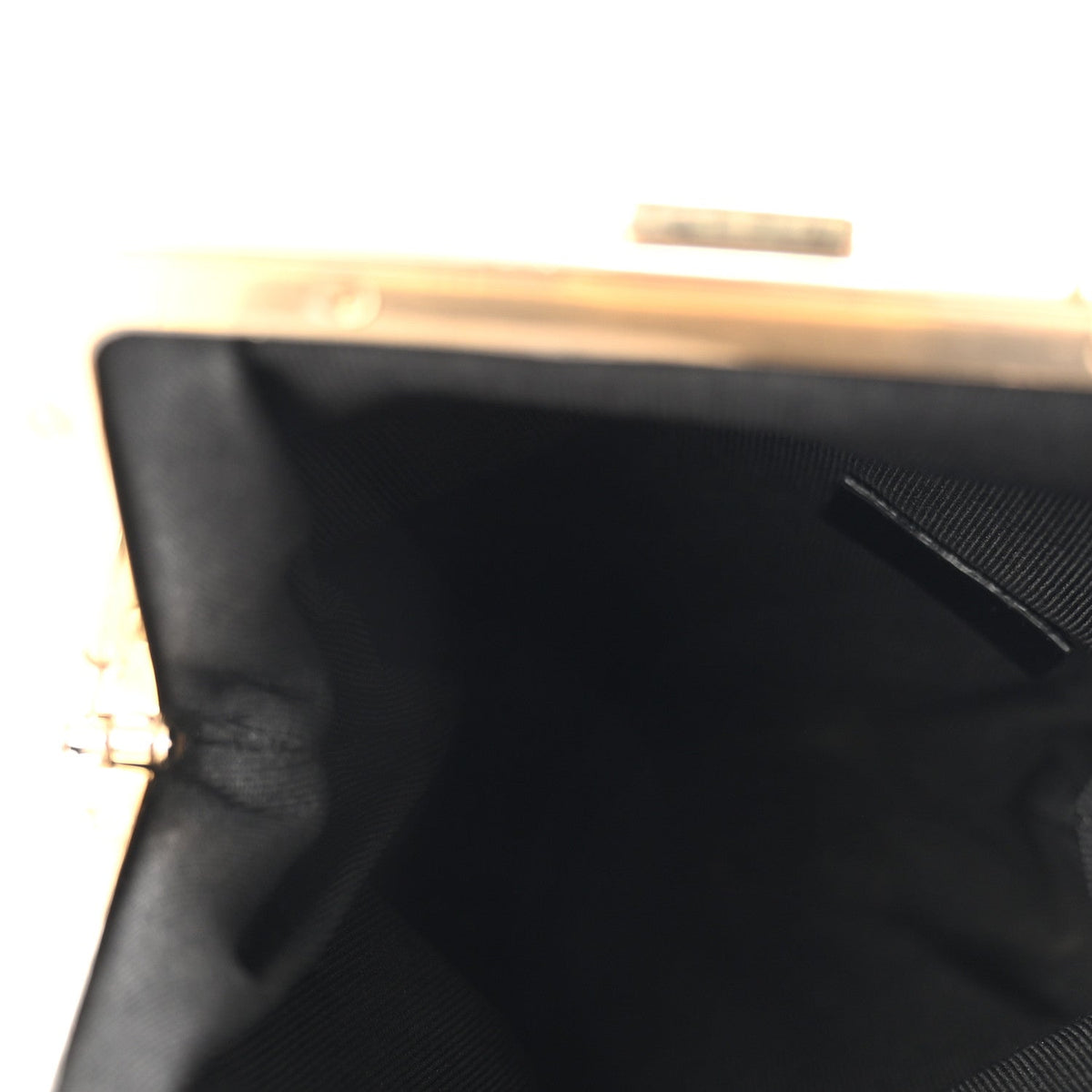 Quilted Lambskin Clutch Bag - Black