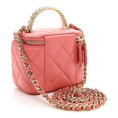 Mini Quilted Lambskin Handbag