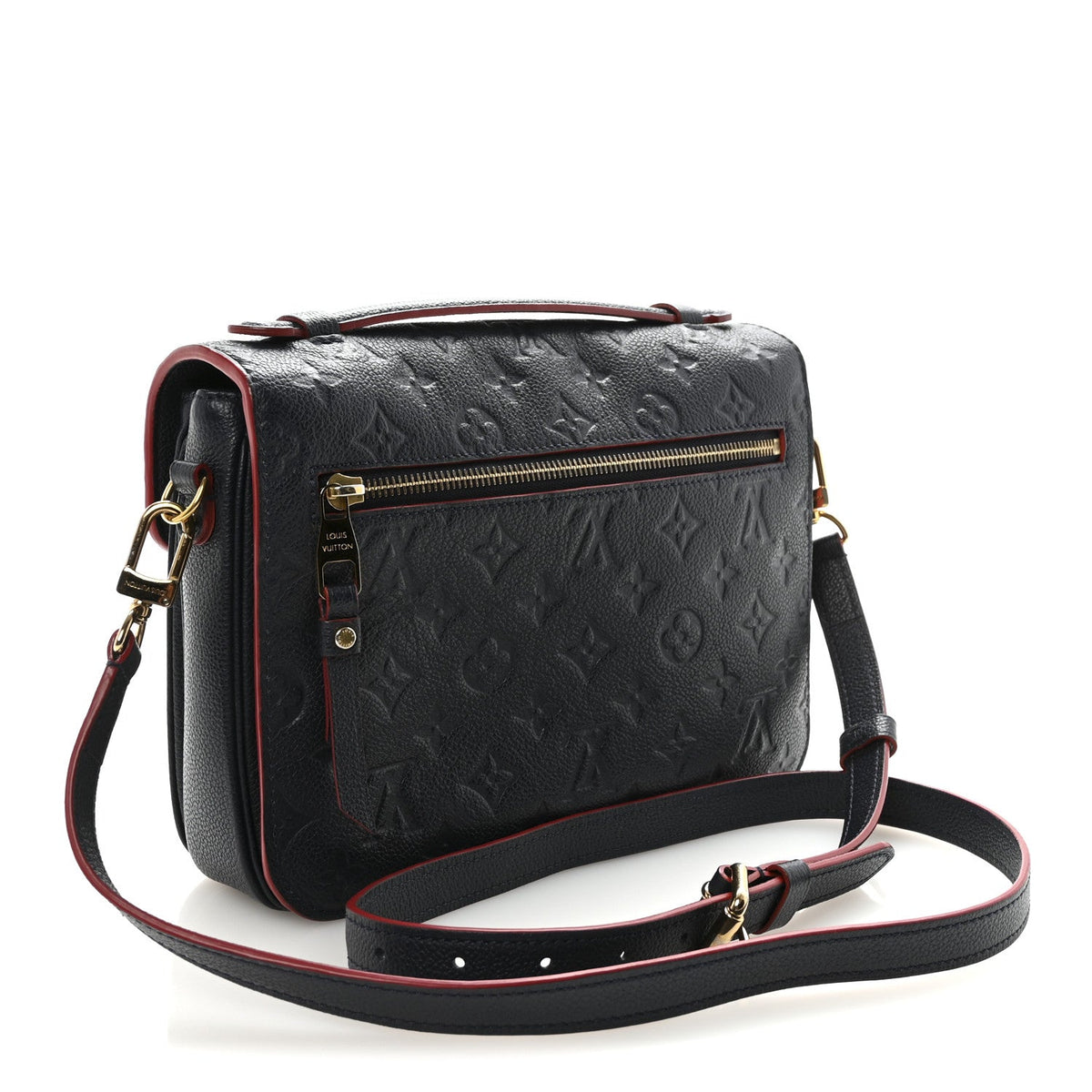 Empreinte Pochette Metis Marine Rouge Handbag