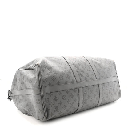 Calfskin Duffel Bag - Gray