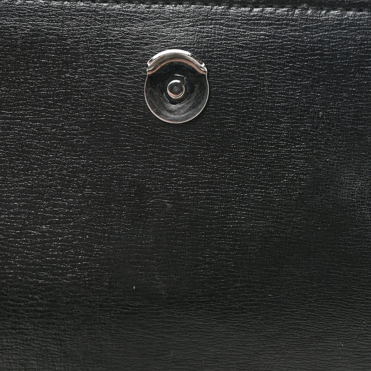 Medium Calfskin Satchel Bag - Black