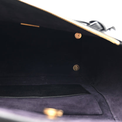 Mini Calfskin Belt Bag - Black