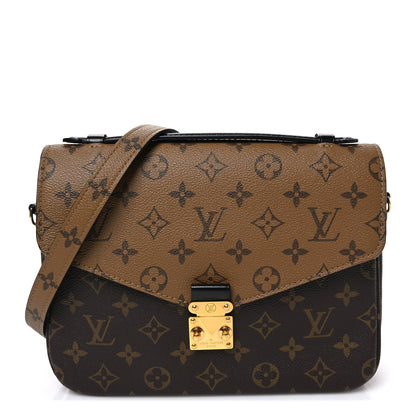 Reverse Monogram Pochette Metis Handbag