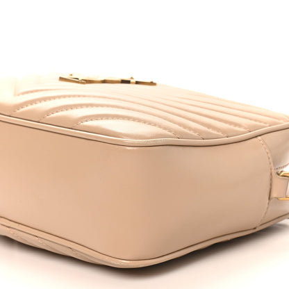 Calfskin Crossbody Bag - Beige