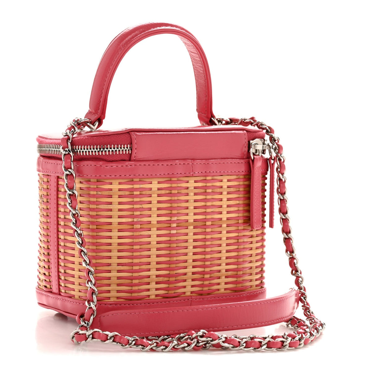 Small Calfskin Handbag - Pink