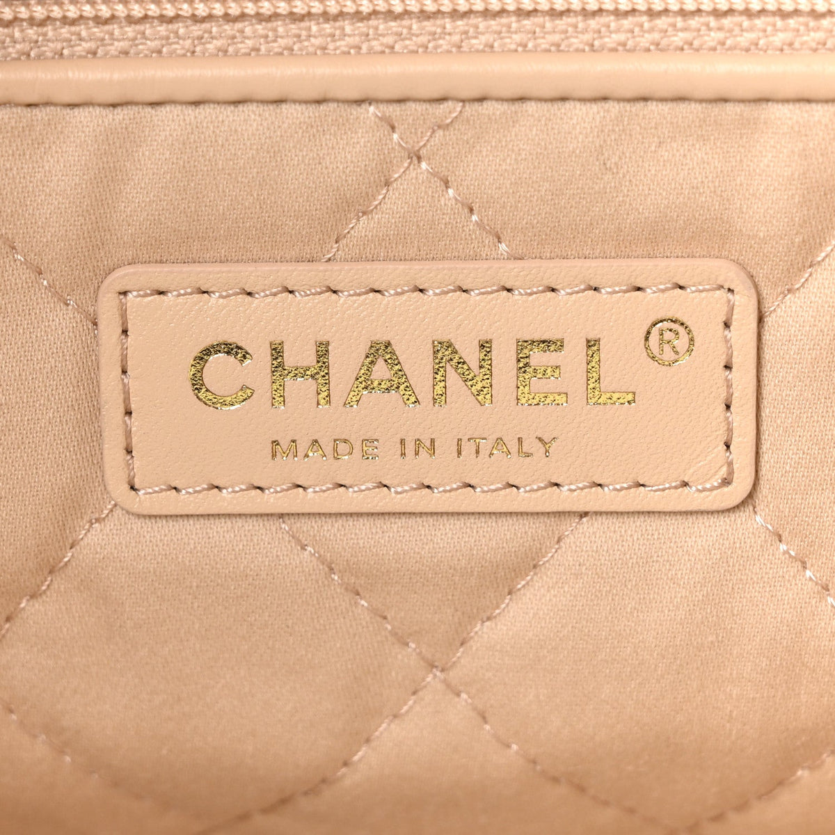 Small Quilted Calfskin Handbag - White