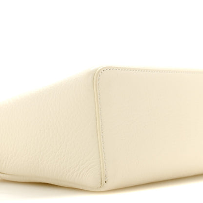 Calfskin Pouch - White