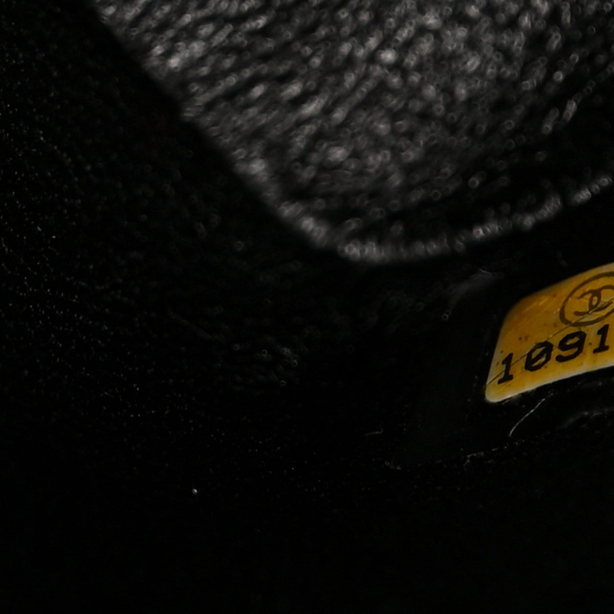 Quilted Caviar Tote Bag - Black