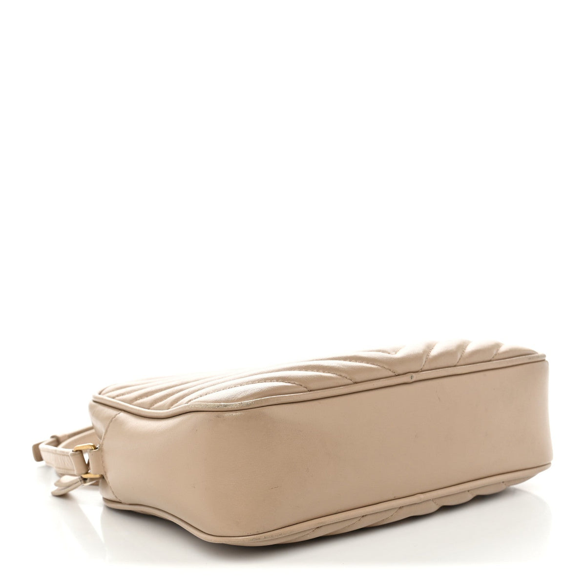 Calfskin Crossbody Bag - Beige