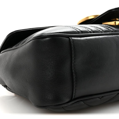 Small Calfskin Shoulder Bag - Black