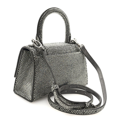Suede Handbag - Grey