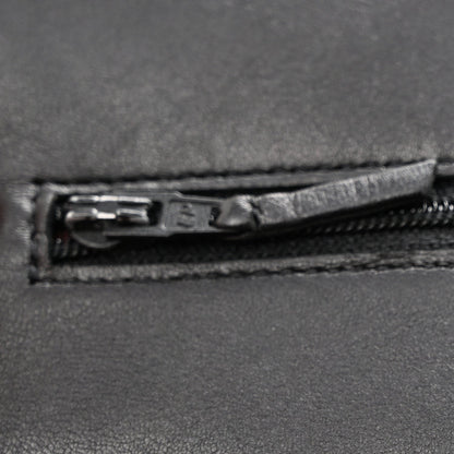 Quilted Lambskin Wallet Bag - Black