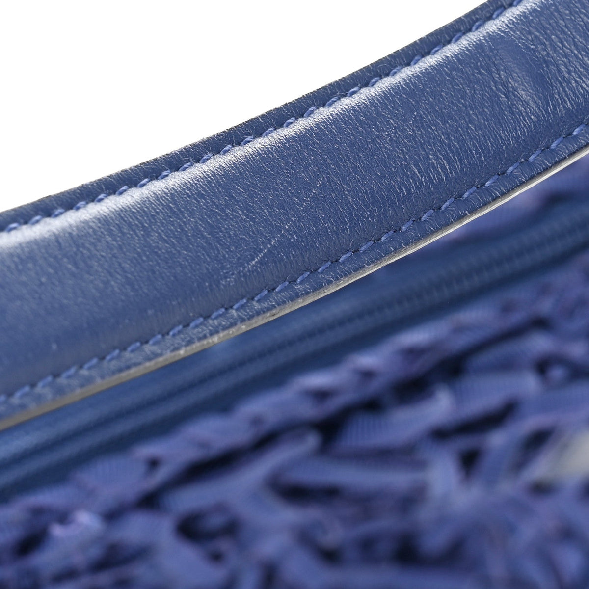 Canvas Shoulder Bag - Blue