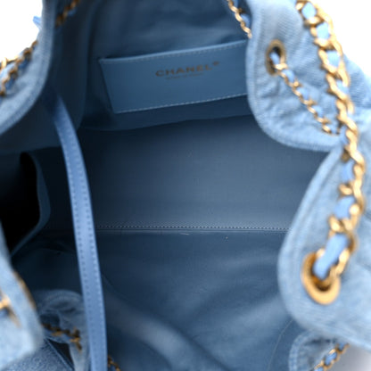 Medium Quilted Handbag - Blue