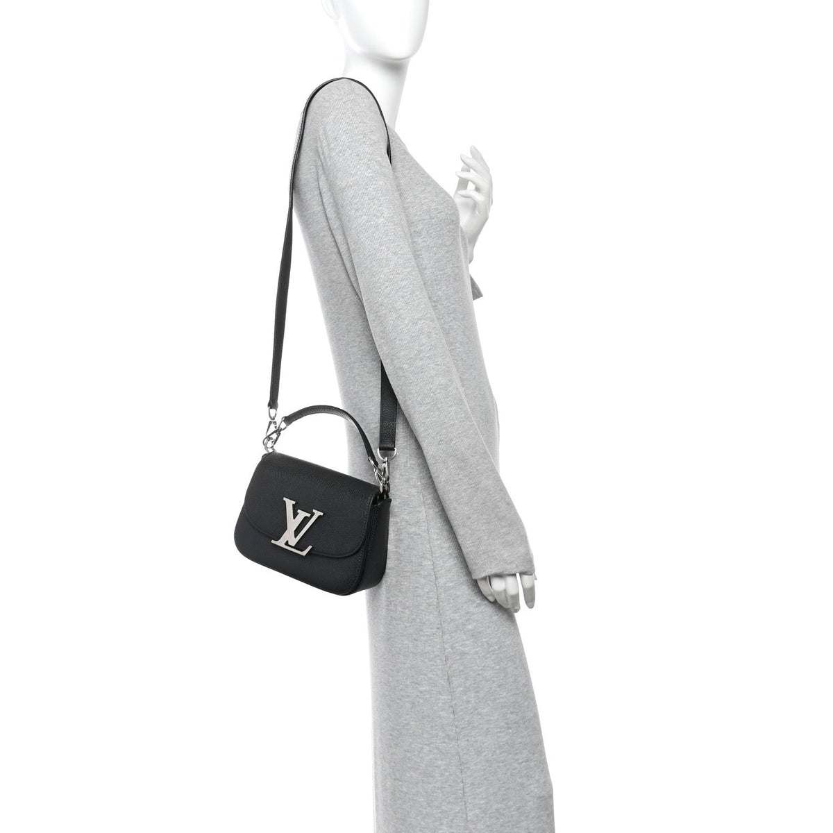 Calfskin Handbag - Black