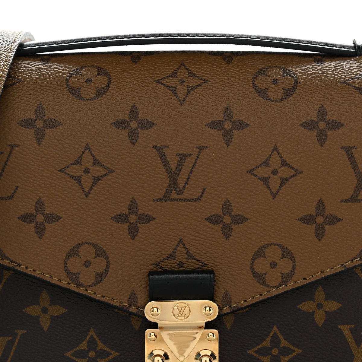 Reverse Monogram Pochette Metis Handbag