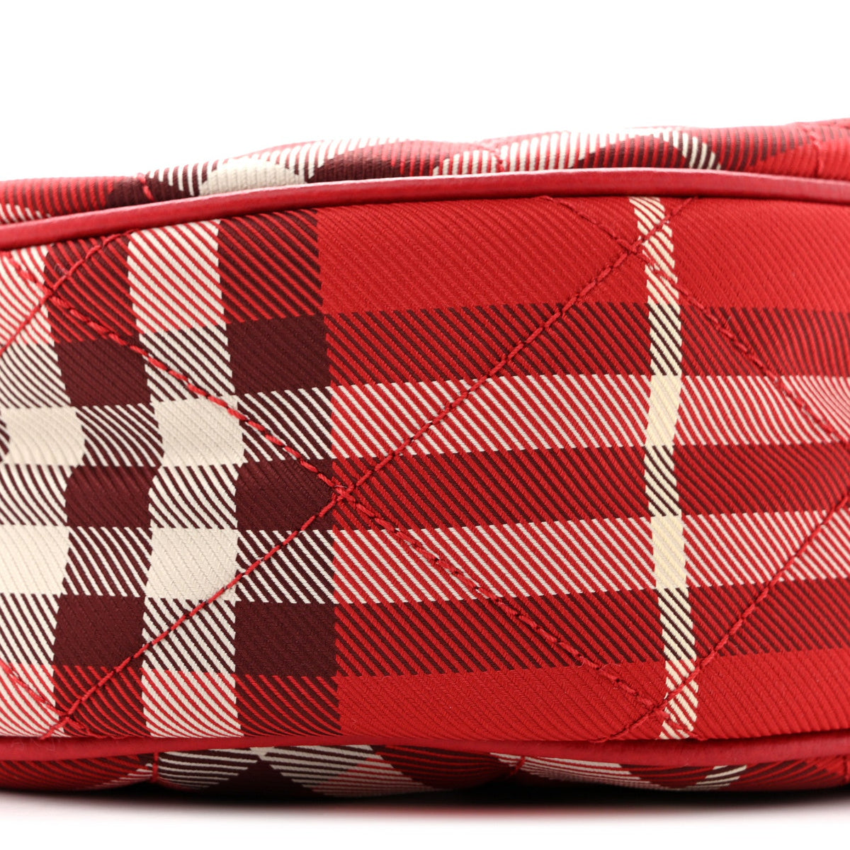 Nylon Crossbody Bag - Red
