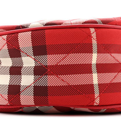 Nylon Crossbody Bag - Red