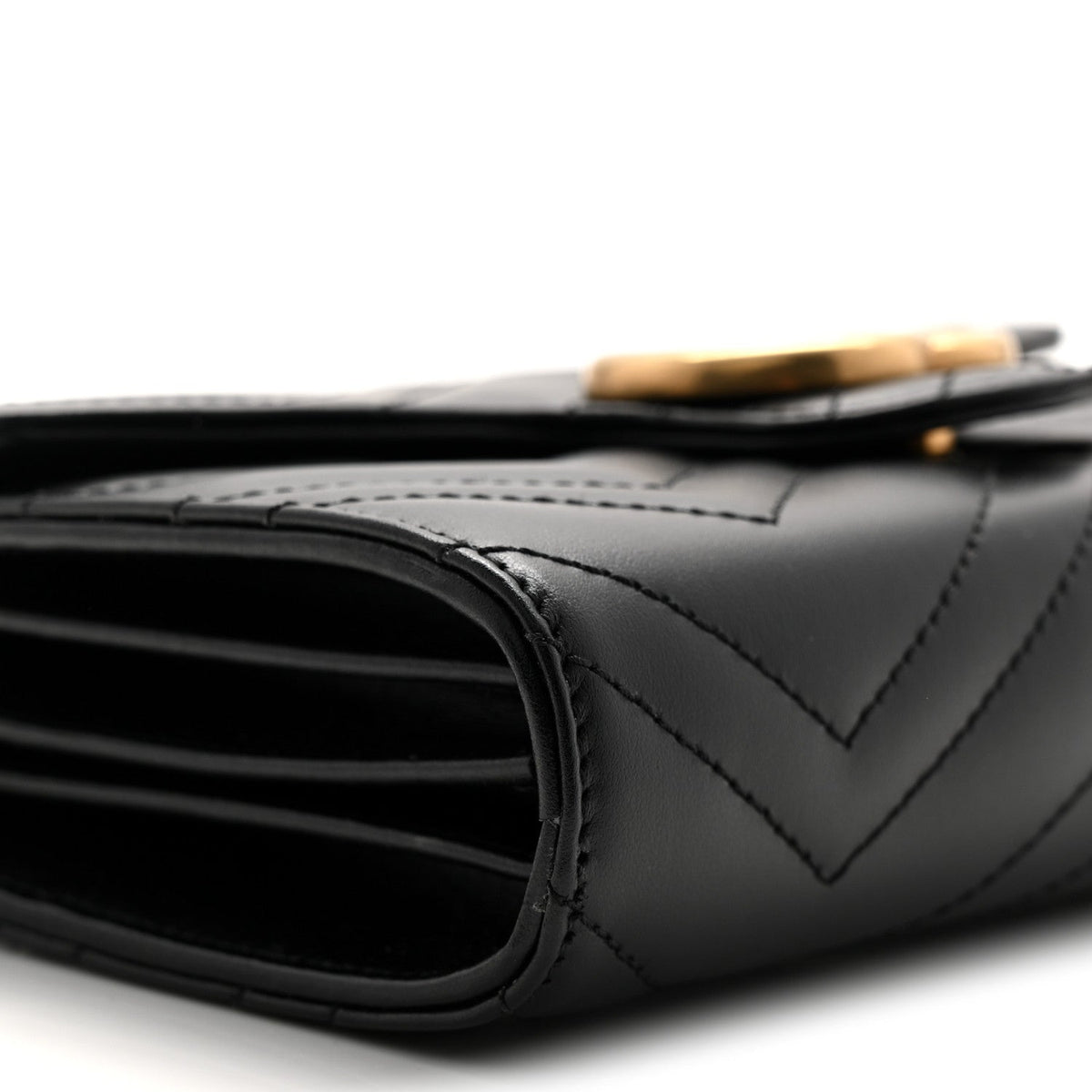 Calfskin Wallet Bag - Black