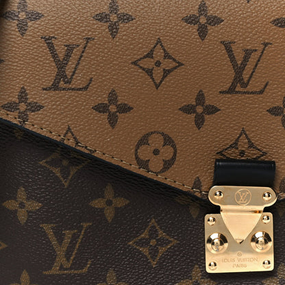 Reverse Monogram Pochette Metis Handbag