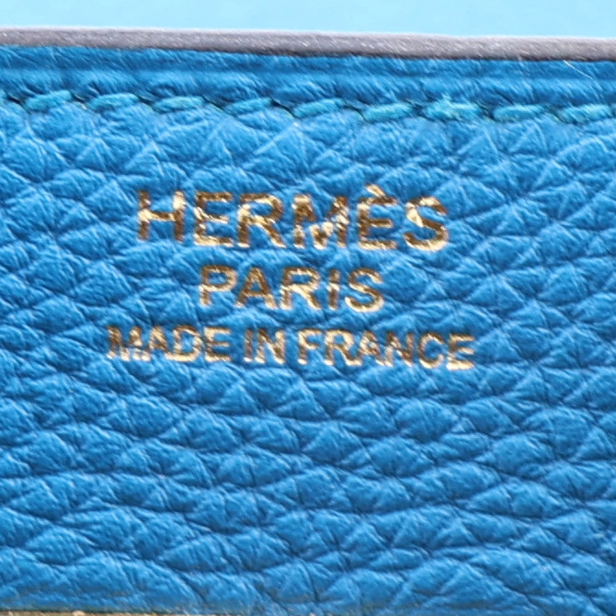 Togo Birkin 30 Bleu Zanzibar Handbag