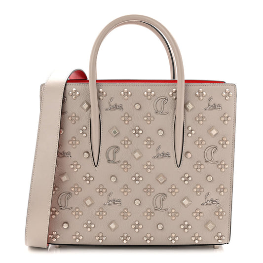 Medium Calfskin Handbag - Grey