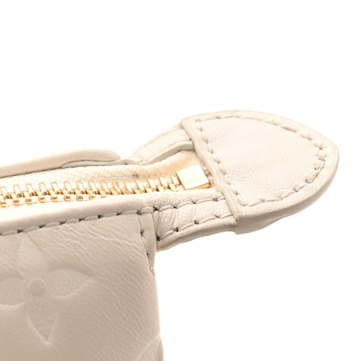 Lambskin Handbag - Beige