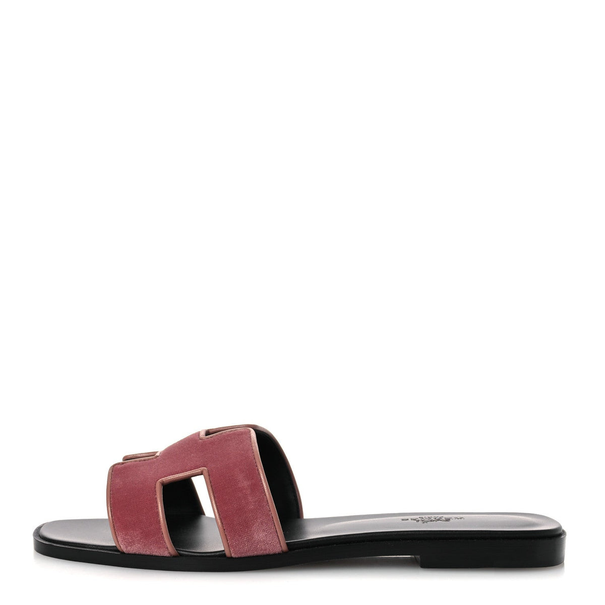 Velvet Nappa Oran Sandals Bois De Rose