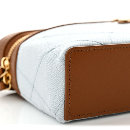 Quilted Calfskin Handbag - Blue