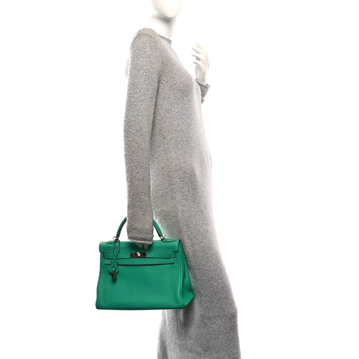 Taurillon Clemence Kelly Retourne 32 Men Handbag