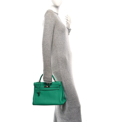 Taurillon Clemence Kelly Retourne 32 Men Handbag