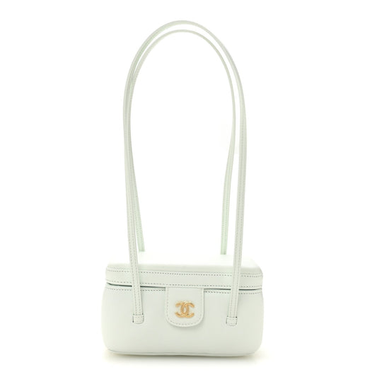Caviar Handbag - Light Blue