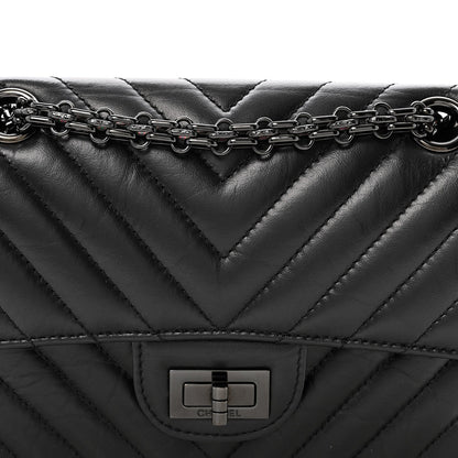 Mini Quilted Calfskin Flap Shoulder Bag - Black