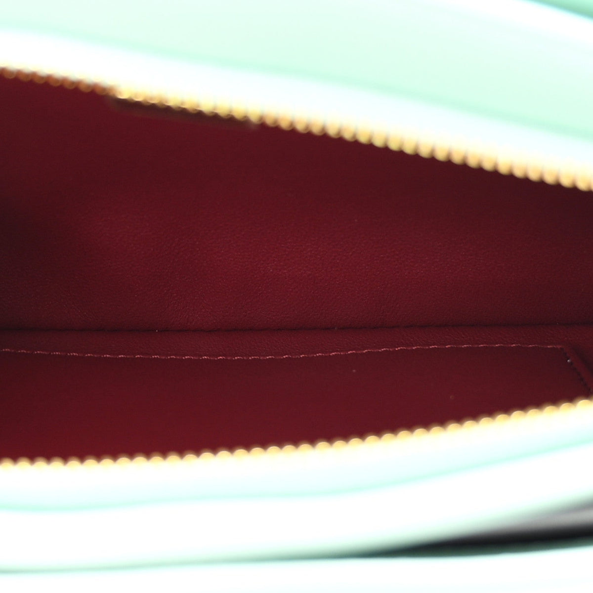 Calfskin Clutch Bag - Green