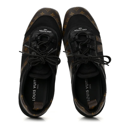 Louis Vuitton Monogram Calfskin Women's LV Sneakerina 41 Black