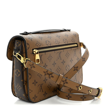 Reverse Monogram Pochette Metis Handbag