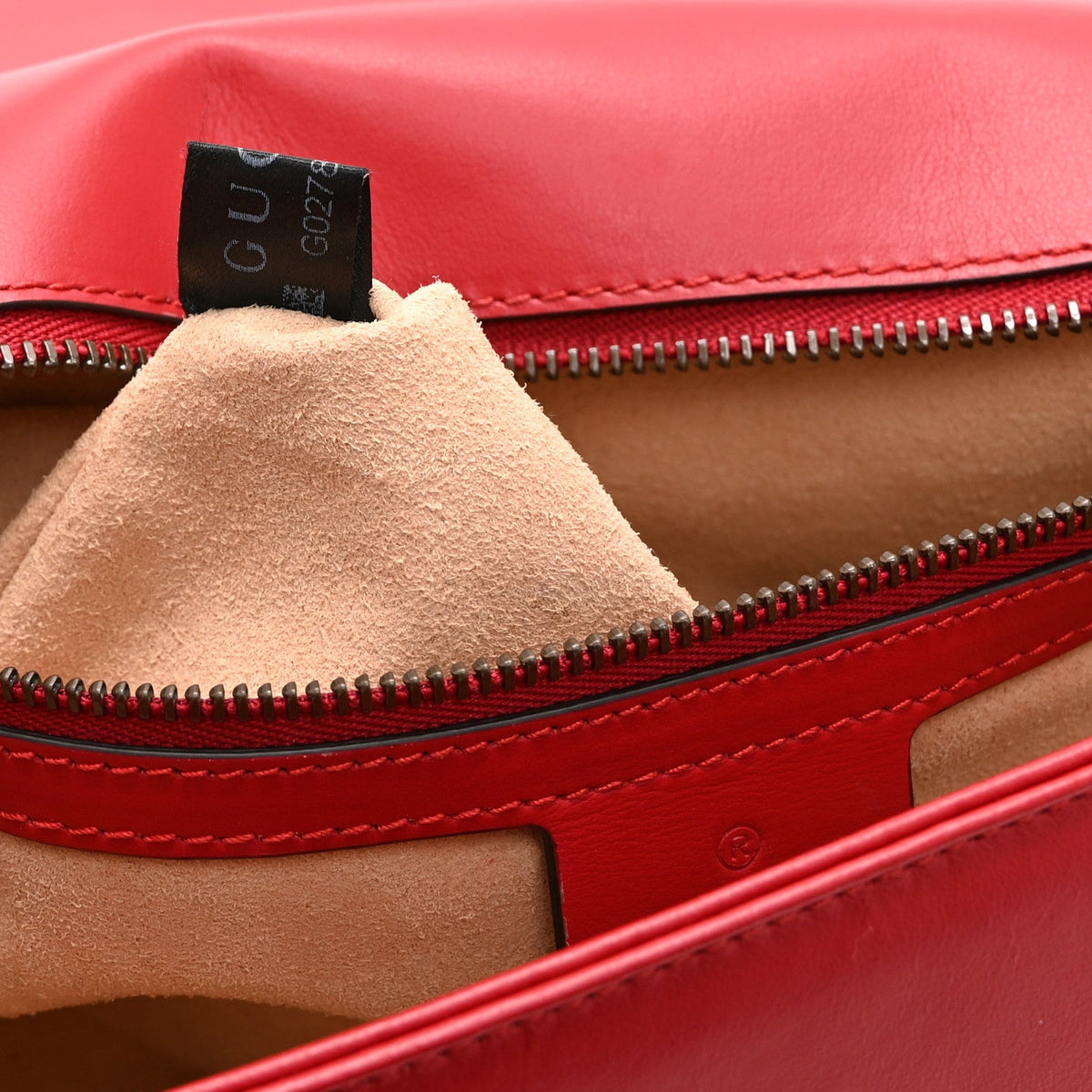 Small Calfskin Shoulder Bag - Red