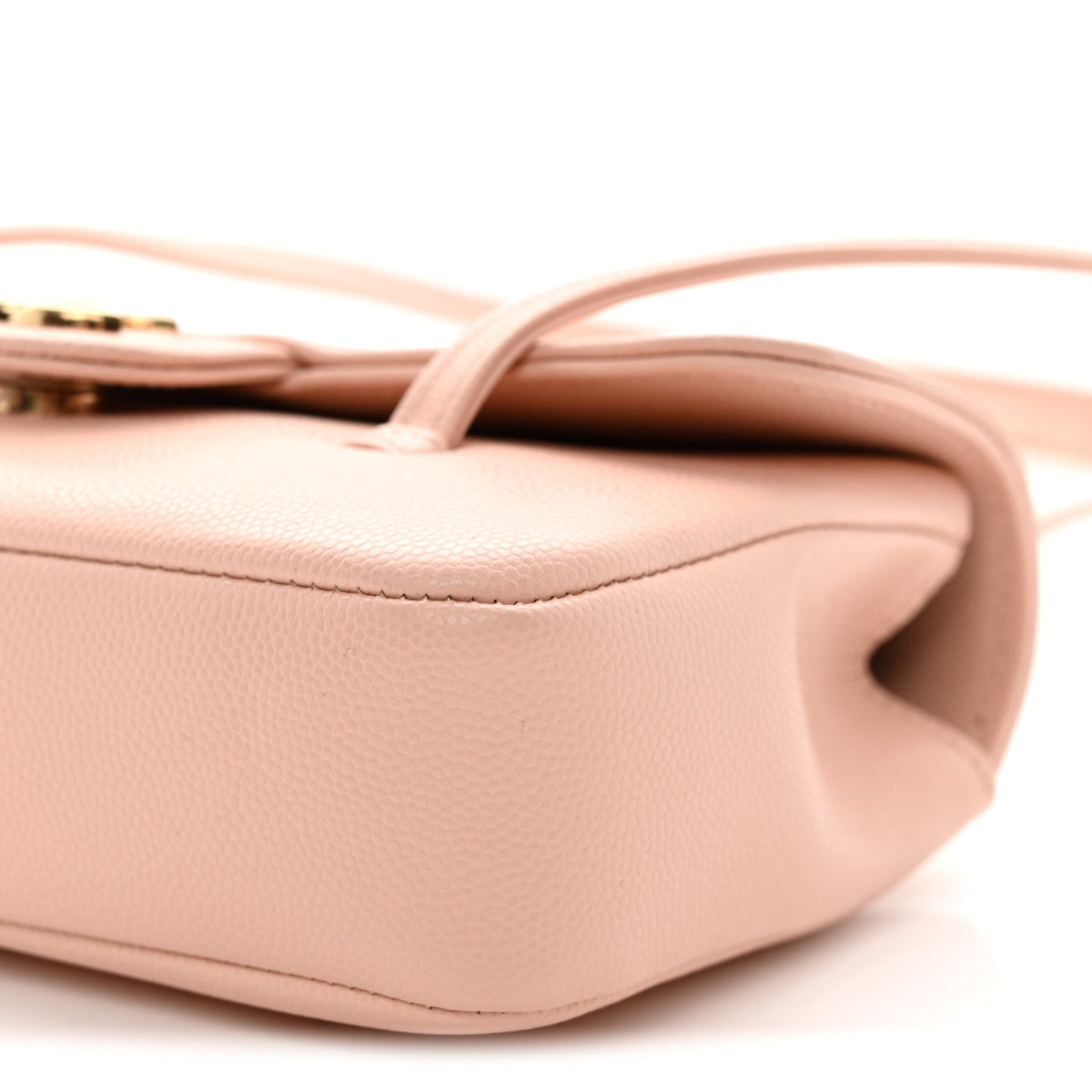 Mini Caviar Shoulder Bag - Pink