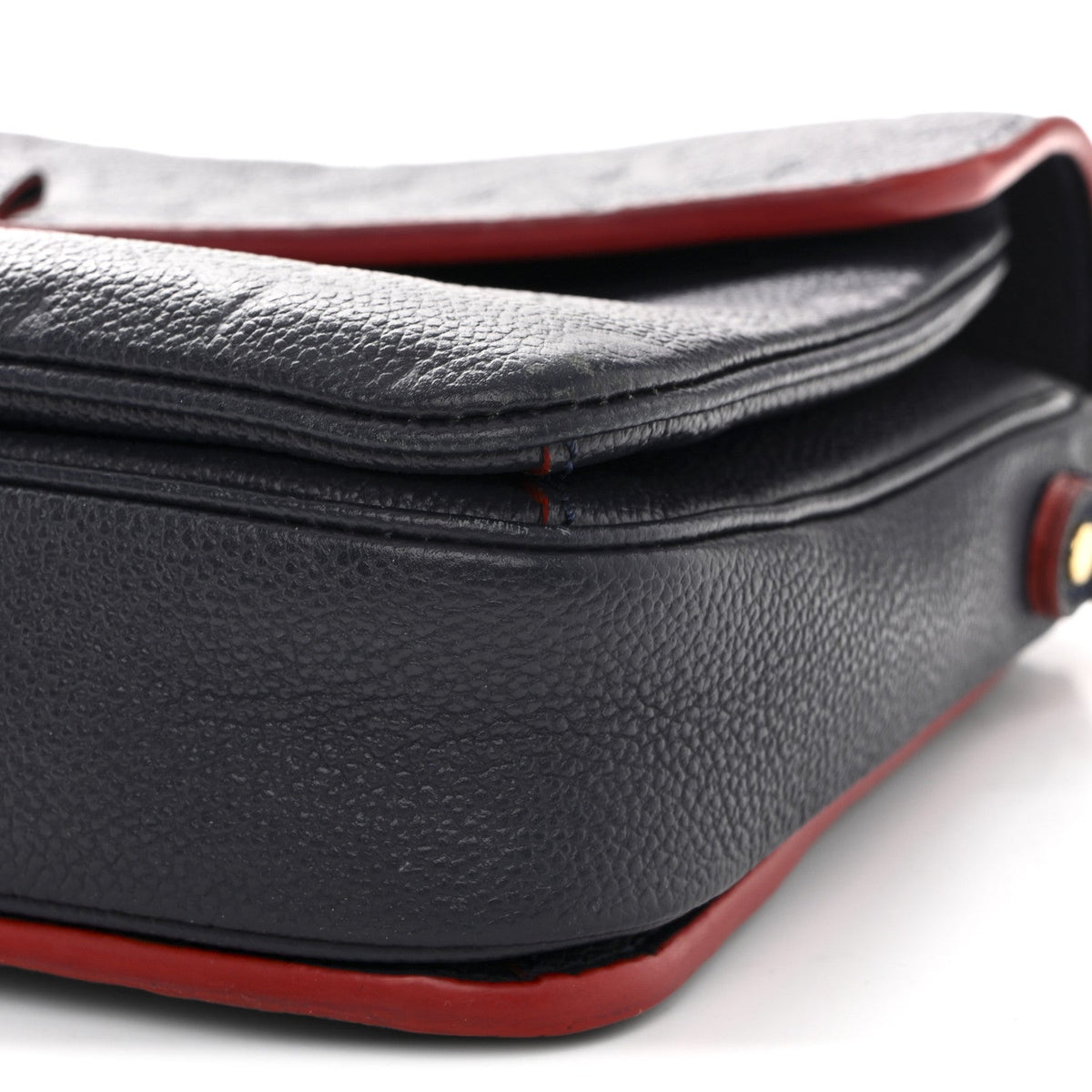 Empreinte Pochette Metis Marine Rouge Handbag