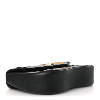 Calfskin Handbag - Black