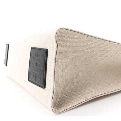 Medium Canvas Tote Bag - Beige
