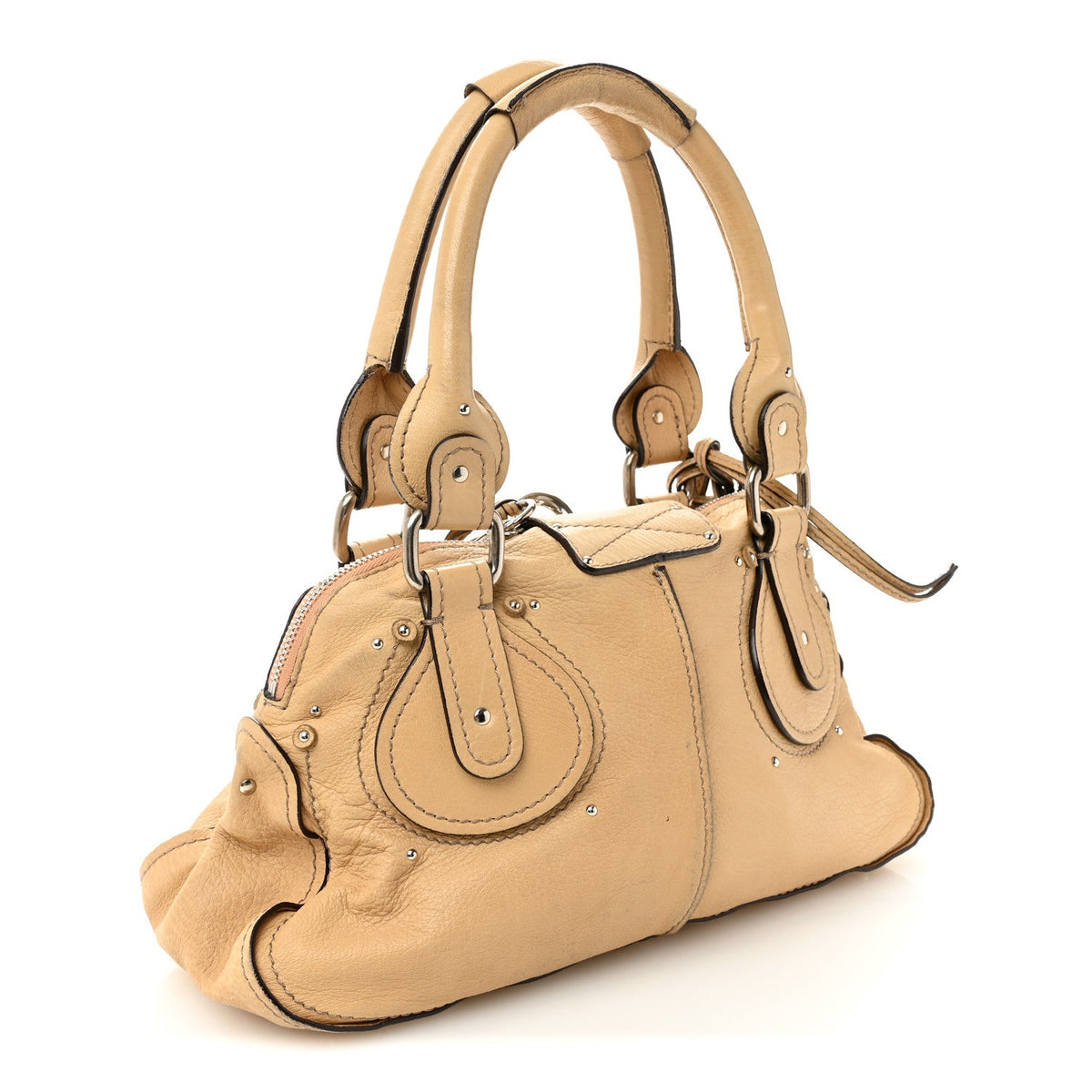 Medium Calfskin Satchel Bag