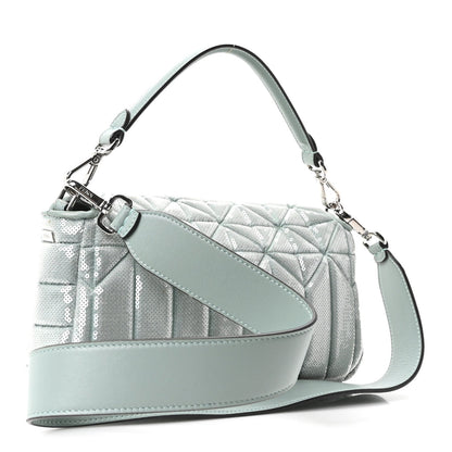 Nappa Handbag - Light Blue