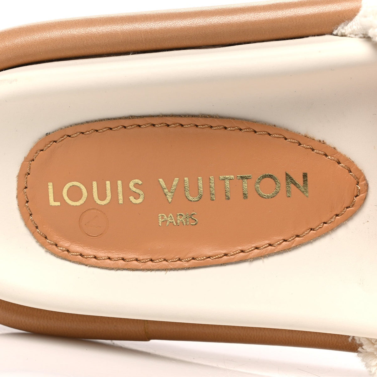 Louis Vuitton Leather Women's Bliss Comfort Mules 38.5 White