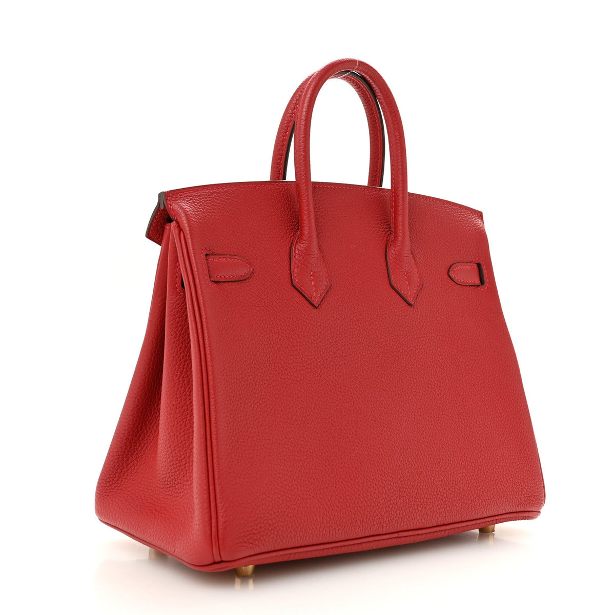 Togo Birkin 25 Rouge Vif Handbag